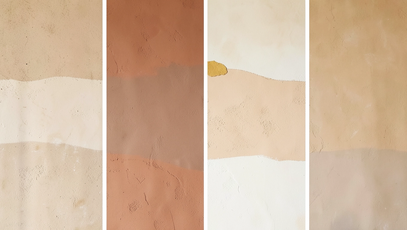 Palety kolorów ścian inspirowane naturą boho