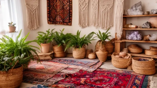 bohemian style home