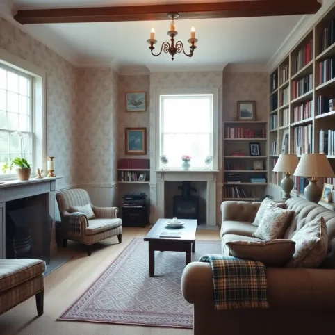 Dom w stylu angielskim wnętrze