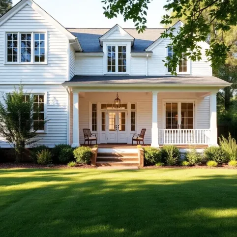 Dom w stylu Hampton projekt