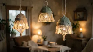 Lampy w stylu boho