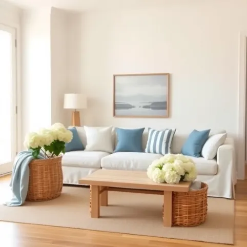 Mieszkanie w stylu hampton