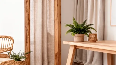 scandinavian boho minimalist style