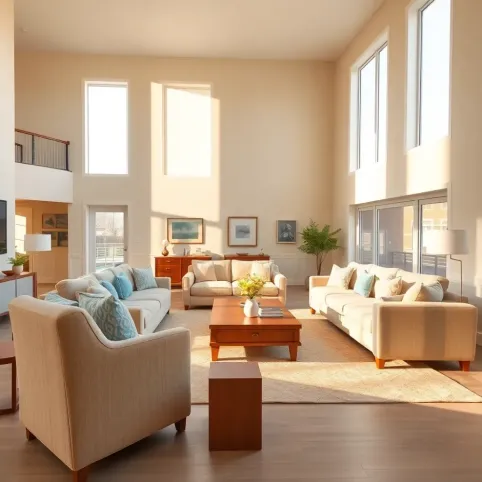 Styl amerykański wnętrza