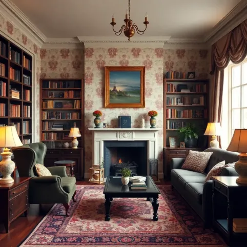 Styl angielski wnętrza
