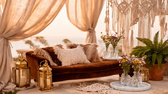 Styl boho glam