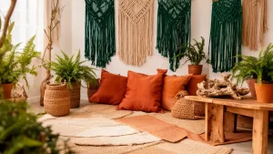 styl boho kolory