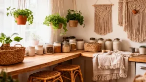 Styl boho kuchnia