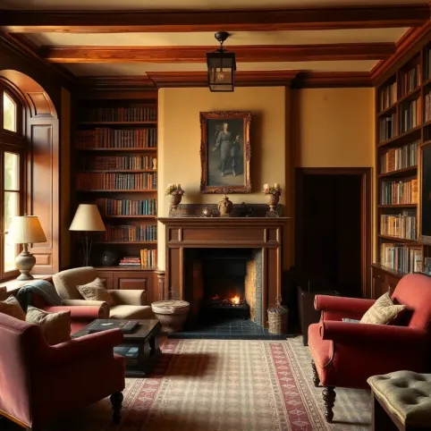 Styl dworkowy wnętrza