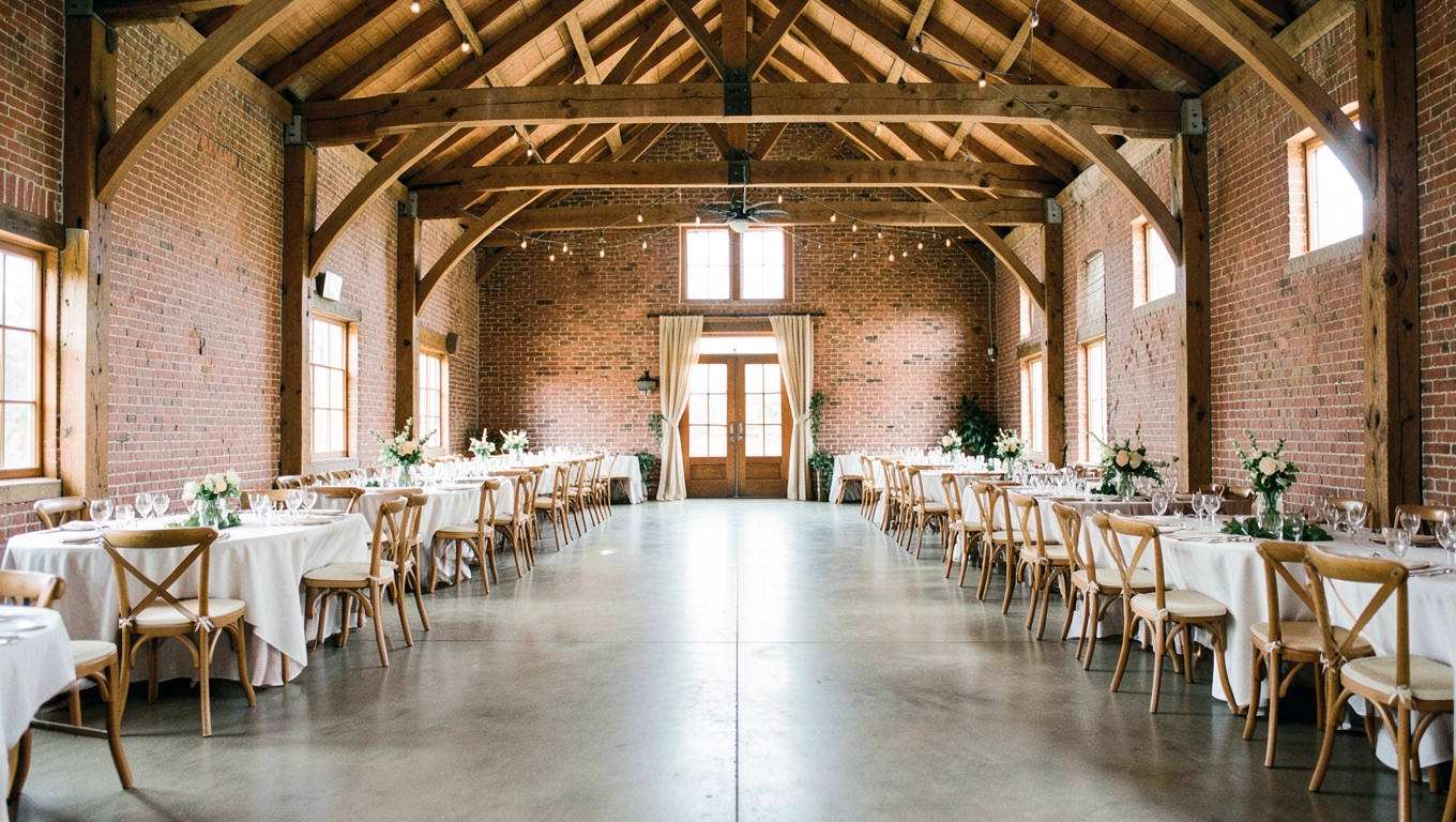 Stodoła idealna na wesele w stylu boho