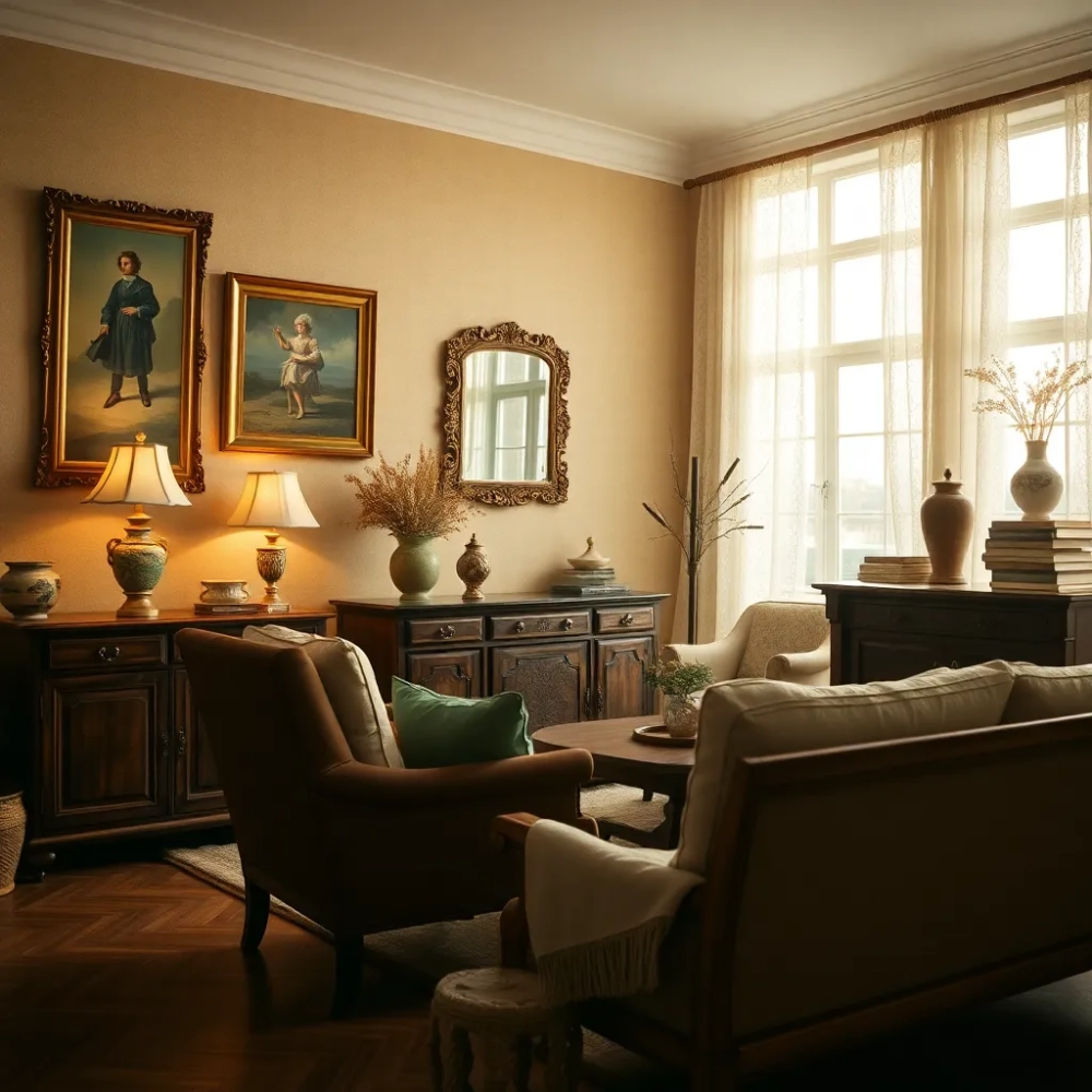 Style wnętrz vintage